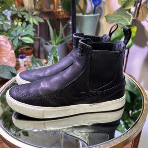 Nike Zoom Janoski Slip Mid SB Black Pale Ivory Mens Size 7.5